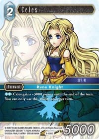 Celes - Opus VI - Final Fantasy TCG card