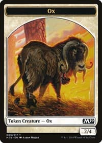 Ox Token - Core Set 2019 - Magic: The Gathering card