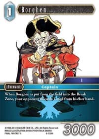 Borghen - Opus VI - Final Fantasy TCG card