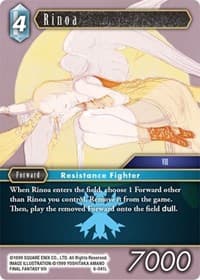 Rinoa - Opus VI - Final Fantasy TCG card