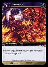 Intercept - Dark Portal - WoW card