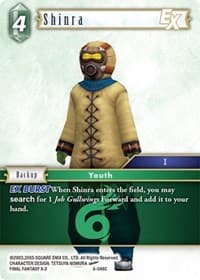 Shinra EX - Opus VI - Final Fantasy TCG card