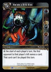 Jin'do's Evil Eye - Dark Portal - WoW card