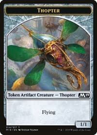 Thopter Token - Core Set 2019 - Magic: The Gathering card