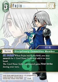 Fujin - Opus VI - Final Fantasy TCG card