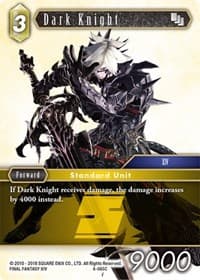 Dark Knight - Opus VI - Final Fantasy TCG card