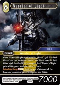 Warrior of Light - Opus VI - Final Fantasy TCG card