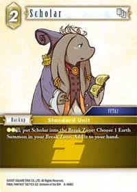 Scholar (FFTA2) - Opus VI - Final Fantasy TCG card