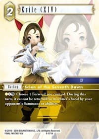 Krile (XIV) - Opus VI - Final Fantasy TCG card