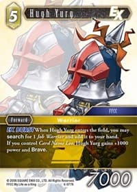 Hugh Yurg - Opus VI - Final Fantasy TCG card