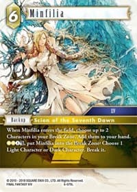 Minfilia - Opus VI - Final Fantasy TCG card