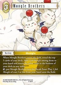 Moogle Brothers - Opus VI - Final Fantasy TCG card