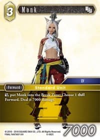 Monk - Opus VI - Final Fantasy TCG card