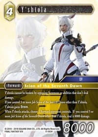 Y'shtola - Opus VI - Final Fantasy TCG card