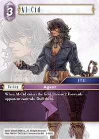 Al-Cid - Opus VI - Final Fantasy TCG card