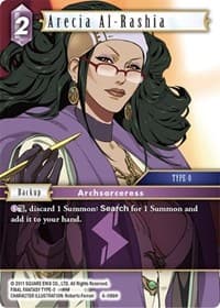 Arecia Al-Rashia - Opus VI - Final Fantasy TCG card