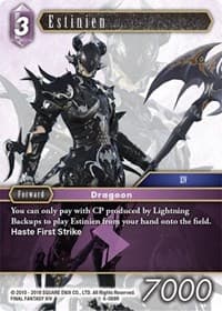 Estinien (XIV) - Opus VI - Final Fantasy TCG card