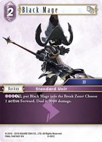 Black Mage - Opus VI - Final Fantasy TCG card