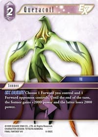 Quezacotl - Opus VI - Final Fantasy TCG card