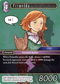 Frimelda - Opus VI - Final Fantasy TCG card