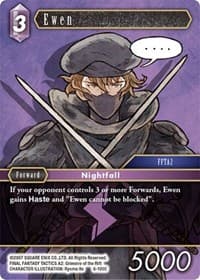 Ewen - Opus VI - Final Fantasy TCG card