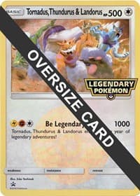 Tornadus, Thundurus & Landorus (Forces of Nature Promo) - Jumbo Cards - Pokemon card