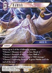Ramuh - Opus VI - Final Fantasy TCG card