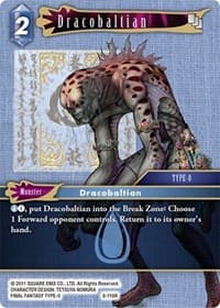 Dracobaltian - Opus VI - Final Fantasy TCG card