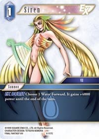 Siren - Opus VI - Final Fantasy TCG card