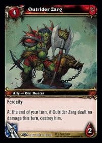 Outrider Zarg - Dark Portal - WoW card