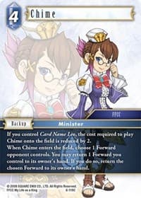 Chime - Opus VI - Final Fantasy TCG card