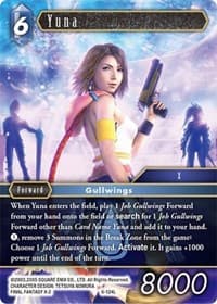 Yuna - Opus VI - Final Fantasy TCG card