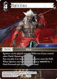 Spiritus - Opus VI - Final Fantasy TCG card