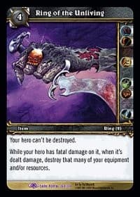 Ring of the Unliving - Dark Portal - WoW card