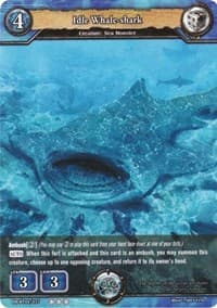 Idle Whale-shark - Surge of Titans - Dragoborne card