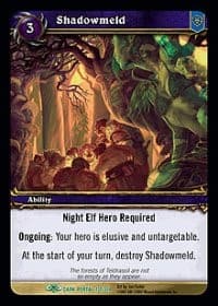 Shadowmeld - Dark Portal - WoW card