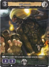 Mob Assualt - Surge of Titans - Dragoborne card