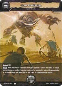 Grave Retribution - Surge of Titans - Dragoborne card