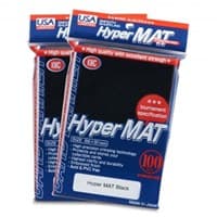 USA Limited KMC Card Barrier - Hyper Matte - Black (100-Pack) - KMC Card Sleeves - Card Sleeves card