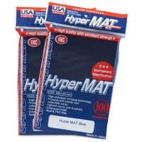 USA Limited KMC Card Barrier - Hyper Matte - Blue (100-Pack) - KMC Card Sleeves - Card Sleeves card