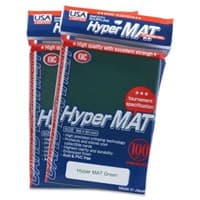 USA Limited KMC Card Barrier - Hyper Matte - Green (100-Pack) - KMC Card Sleeves - Card Sleeves card
