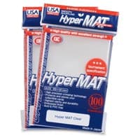 USA Limited KMC Card Barrier - Hyper Matte - Clear (100-Pack) - KMC Card Sleeves - Card Sleeves card