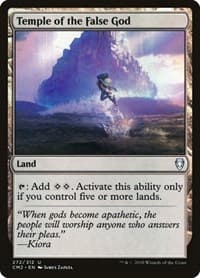 Temple of the False God (272) - Commander Anthology Volume II - Magic: The Gathering card