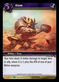 Slam - Dark Portal - WoW card