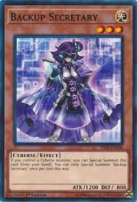 Backup Secretary - Starter Deck: Codebreaker - YuGiOh card