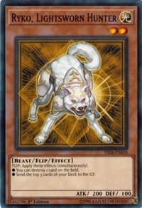 Ryko, Lightsworn Hunter - Starter Deck: Codebreaker - YuGiOh card