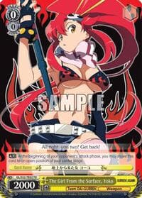 The Girl From the Surface, Yoko - Gurren Lagann - Weiss Schwarz card