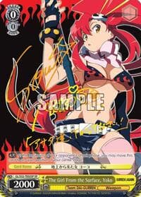 The Girl From the Surface, Yoko (SP) - Gurren Lagann - Weiss Schwarz card