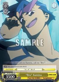 "Bro" Kamina - Gurren Lagann - Weiss Schwarz card