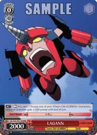 LAGANN (RRR) - Gurren Lagann - Weiss Schwarz card